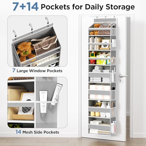 Mefirt 7-Tier Over-the-Door Organizer - $19.48 w/ Code + 35% Off Code CEPEXF7S - image 4