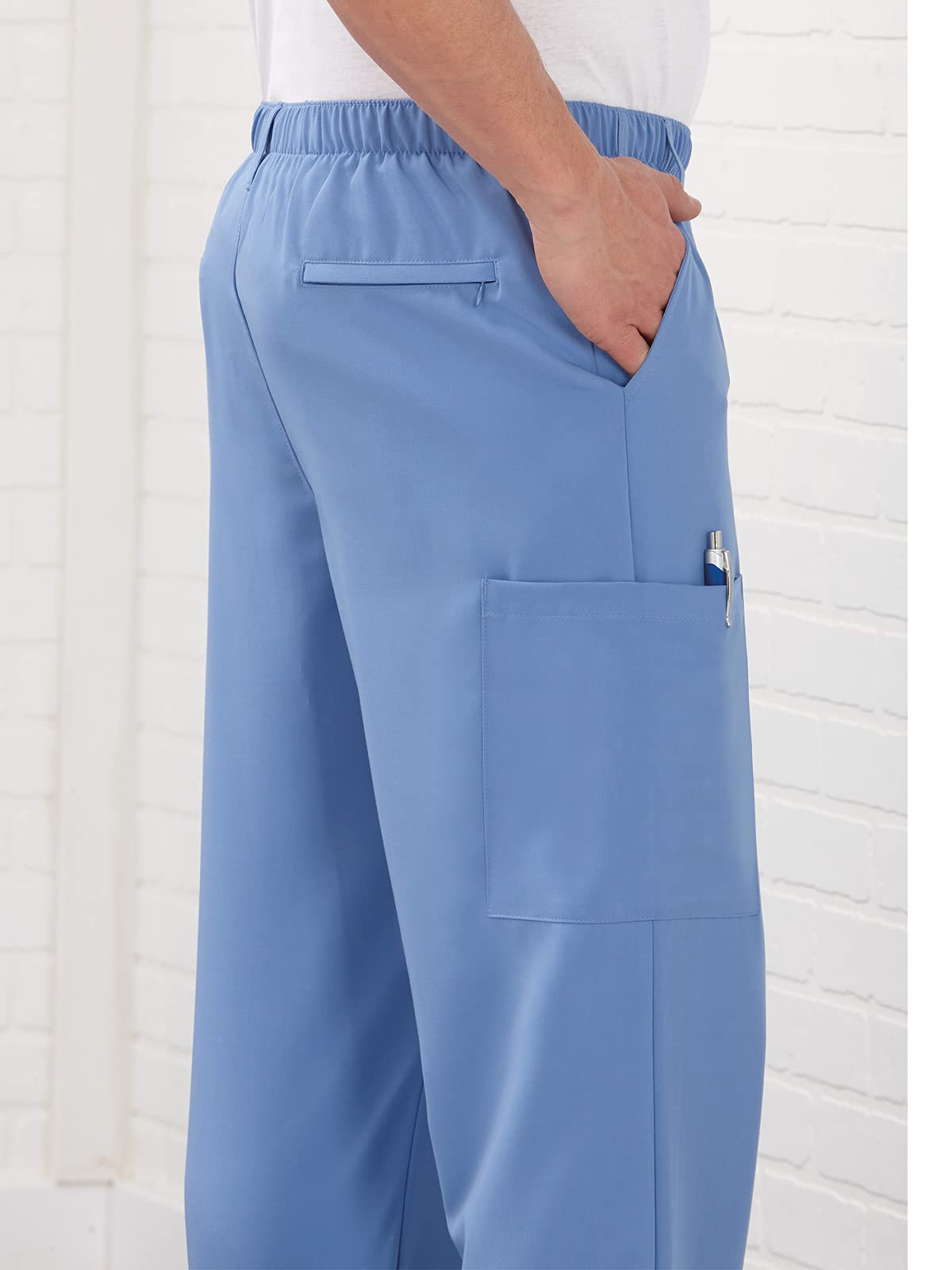 Graham Medical 62211 Nonwoven Scrub Pants, Medium, Green (Pack of 30)