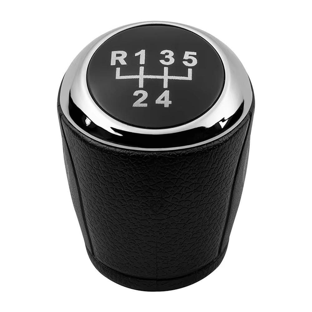 POANBCGY Auto Parts 5 6 Speed Hand Speed Ball Gear Shift Knob Gaiter Boot Dustproof Cover for Chevy for Aveo for Sonic T300 2011-2015(5 Speed gearknob)