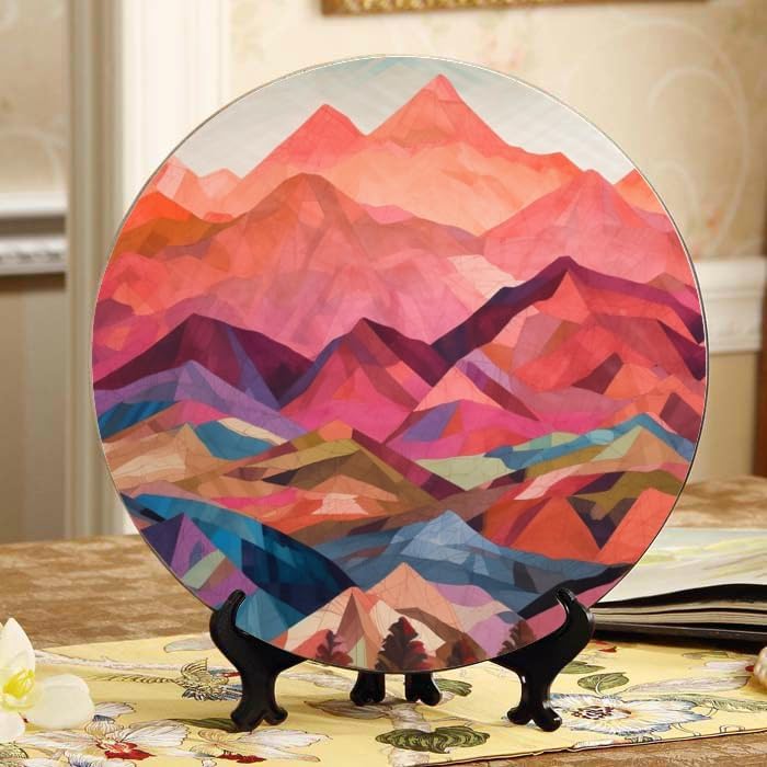 Ramen 10-inch Ceramic Plate for Wall Display or Tabletop, with Stand & Hook DP-276331988