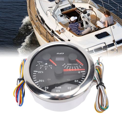 Velocímetro GPS 3 en 1 con tacómetro de 8000RPM para camiones y vehículos RV 3