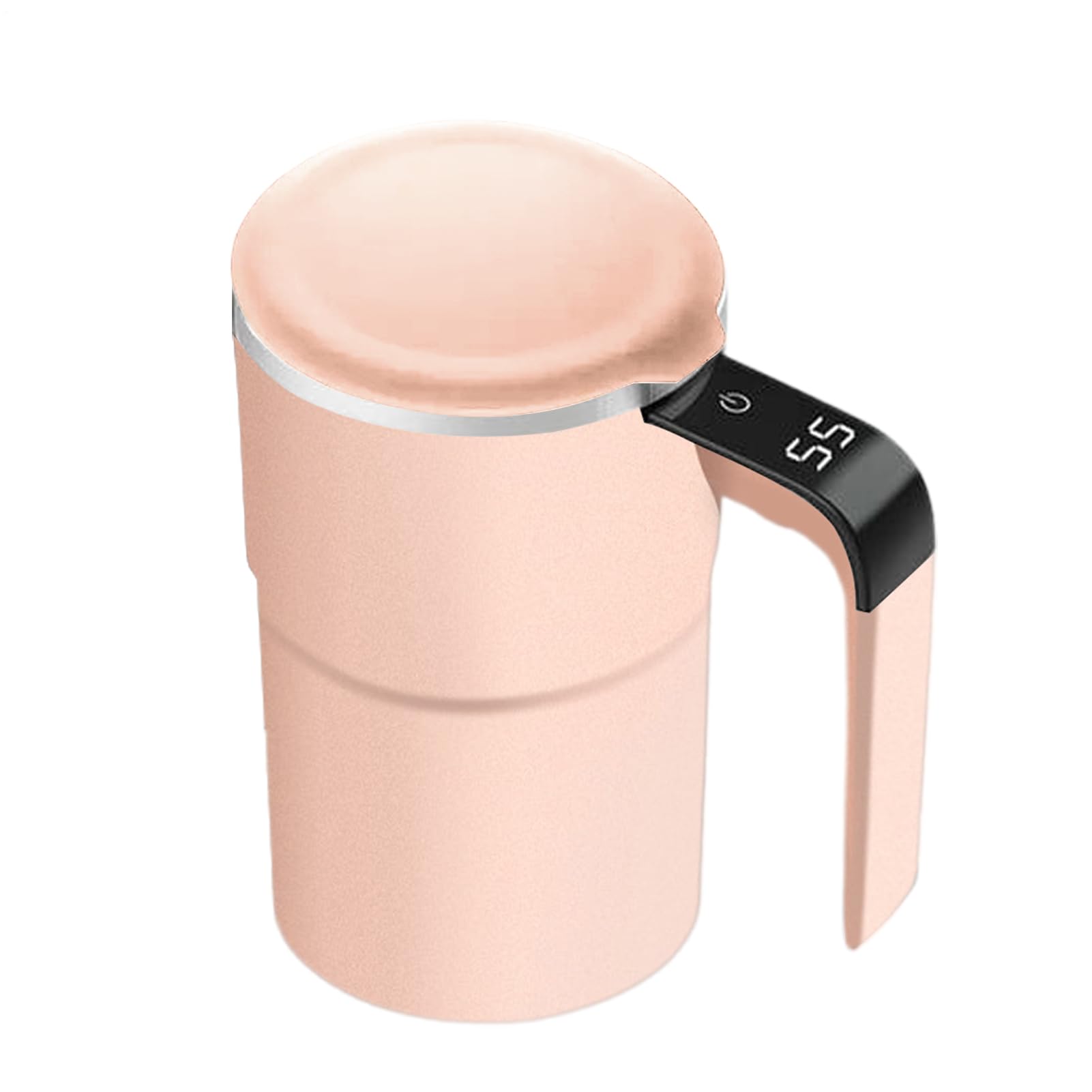 Taza de Autoagitación Taza de Café Portátil con Display Automático de