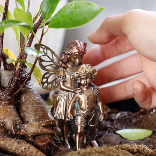 Statuettes de fées décoratives, cadeau idéal en statue de bureau ou jardin