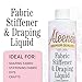 Aleene's Fabric Stiffener and Draping Liquid, Quick Drying, Nontoxic, For Stiffening and Shaping Fabrics, 8 oz