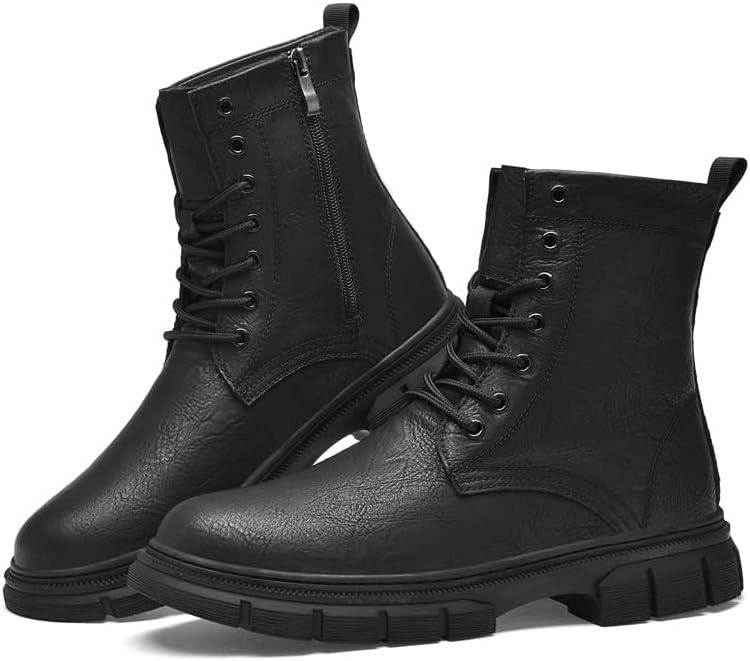 Men's Oxford Boots Work & Safety Boot chukka Boots Outdoor Hiking & Trekking Leather High-top