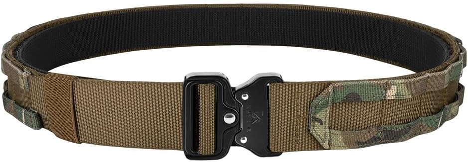 KRYDEX Quick Release Rigger MOLLE Belt 1.75 Inch Inner & Outer Tactical Heavy Duty Belt