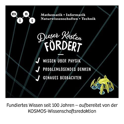 Kosmos KOSMOS 620752 Air Walker, Klettert Glatte Oberflächen hoch, Bausatz für Roboter mit Spezial-Saugnäpfen, Experimentierkasten für Kinder ab 8-12 Jahre, Roboter-Spielzeug, Modellbau - Verwendungsansicht 7 | TV | Video | Foto