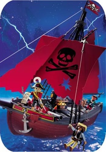 Preisvergleich Produktbild PLAYMOBIL® 3174 - Rotes Seeräuberschiff