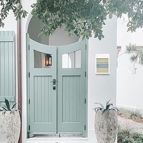 ARREGUI Smart Graphic E5721-STR Brievenbus of doorwerpbrievenbus van verzinkt staal, met zeefdruk gelakte motieflijnen… - Afbeelding 5