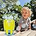 Maxx Bubbles Super Bubble Jet | Green Automatic Bubble Blowing Machine for Kids | Bubble Solution Included - Sunny Days Entertainment