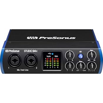 PreSonus STUDIO 24c オーディオインターフェース　美品 41YvVQuf02L.jpg