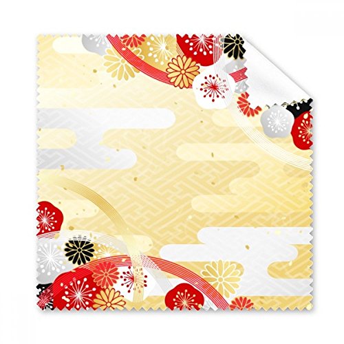 Chiffon de nettoyage lunettes style japon sakura idéal pour votre bureau ou sac à main