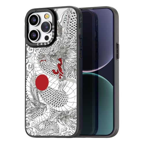 Coque iPhone 15 Pro dragon mignonne et amusante pour le quotidien des femmes actives