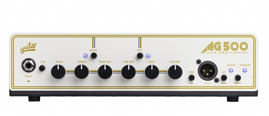 ベース Aguilar AG500 AG 500 Bass Amp – Aguilar Shop