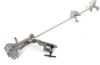 Pneumatic Automatic Paint Mixerï¼Œ50 Gallon 1/2 HP 200L Stainless Steel Pneumatic Mixer Paint Mixer Mix Tool for Viscous Liquid Ink Dye Chemicals Mixing Machine Blender Disperser