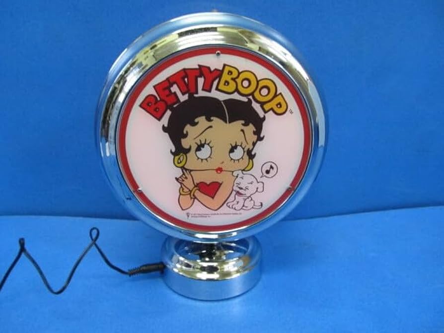 Betty Boopガスランプ風ネオンクロック Betty Boopガスランプ風ネオンクロック 楽天市場】アメリカン