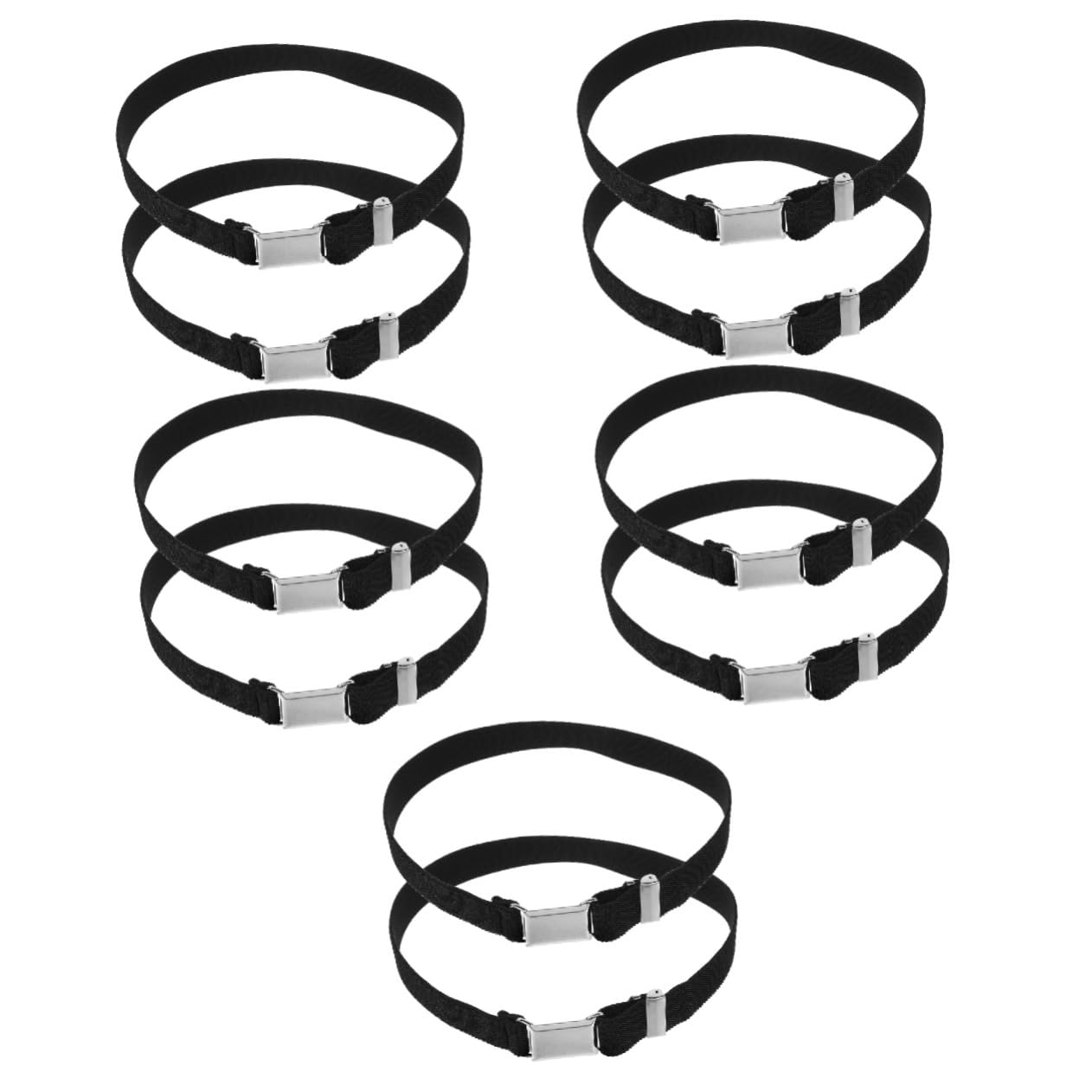 5 Series Cinturones Elásticos Ajustables Y Niñas De Cinturón Cómodo Y Resistente Y Faldas 2 Piezas X 5