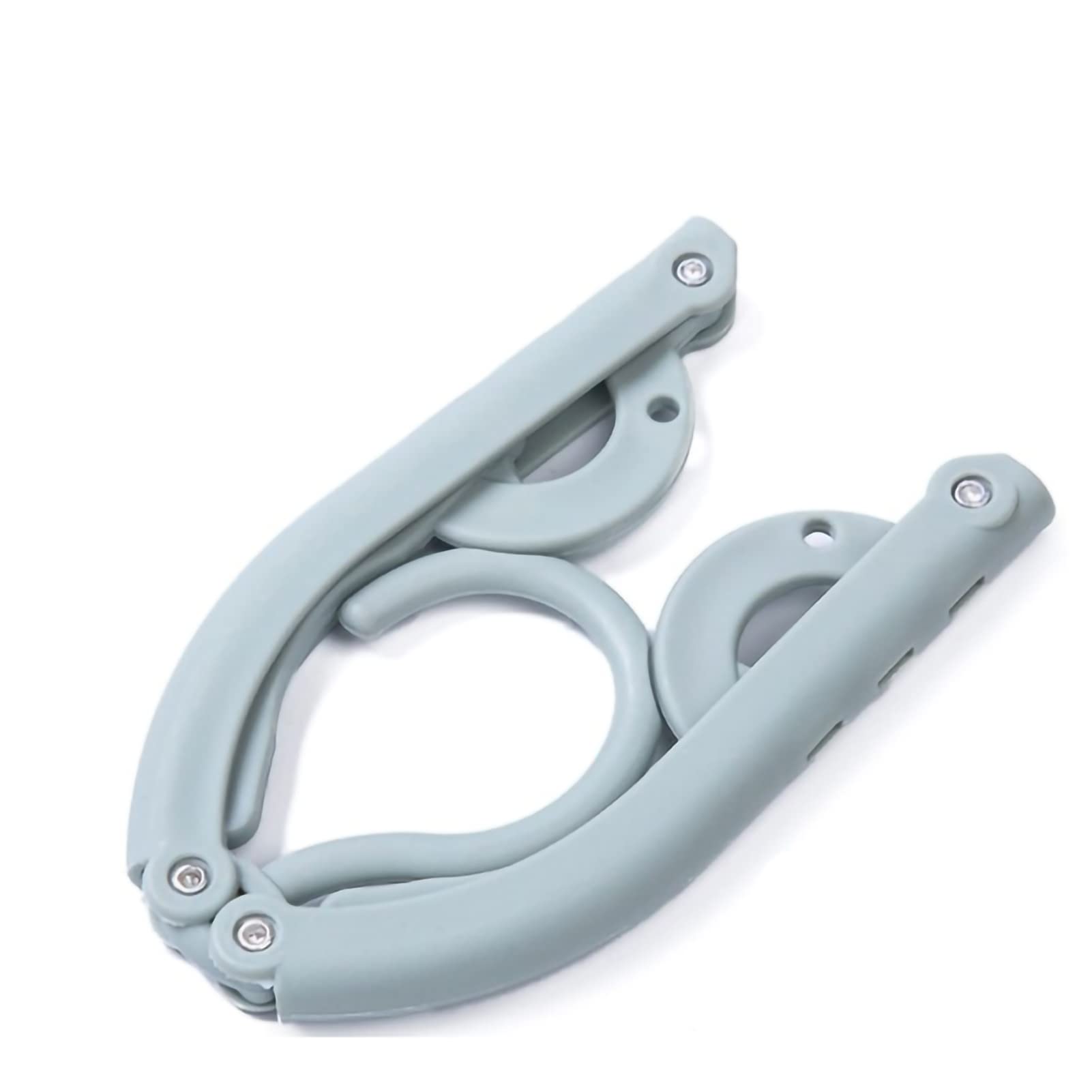 Restokki Clothes Drying Rack, Small Drying Rack Clothing, Folding Clothes Hanger, Multifunctional Plastic Drying Clothes Rack for Drying Towels Bras Small Clothes Gloves(Blue)