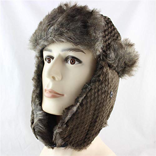 Chapka homme et femme ushanka bonnet d'hiver chaud pour le ski
