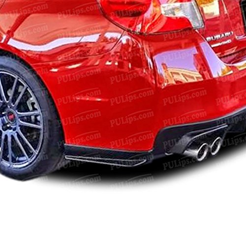 STI Side Under Spoiler - 2024 Subaru Impreza RS 7 PULIps SUIP15STIRADS - S207 V-Limted Style Rear Under Side Spoiler For Subaru Impreza WRX STI 2015-UP
