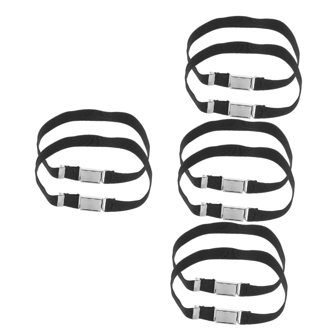 Ipetboom 4sets Belt for and Ratchet Belt Secure Fit for Boys Uniform Waist for Teenagers 2pcs*4