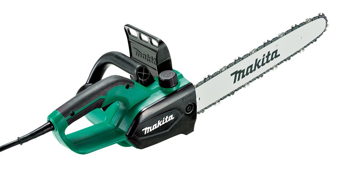 Amazon | マキタ(Makita) 電気チェンソー ガイドバー350mm 緑 AC100V 