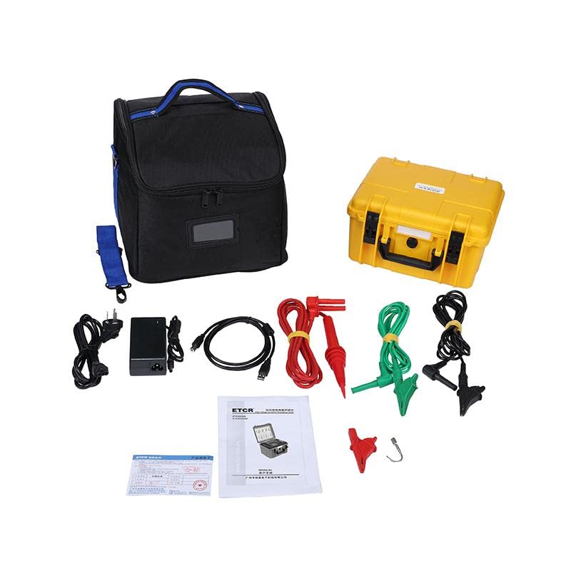 5KV High Voltage Insulation Resistance Tester Rated Voltage 250v-5Kv 0.5MΩ-2TΩ Voltage Range AC/DC 0-1000V ET3500