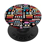 Retro Pinball Wizard Champion Juegos de arcade Máquinas de PopSockets PopGrip: Agarre intercambiable para Teléfonos y Tabletas