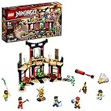 Der Ninja-Tempel ist 17 cm hoch, 16 cm breit und 24 cm tief. Das kompakte Set für unterwegs bereitet auch zu Hause riesiges Spielvergnügen