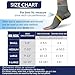 SB SOX Plantar Fasciitis Relief Socks – Ankle Brace Compression Sleeve – Arch Support for Foot Pain, Swelling, Heel Spurs – Foot Brace for Achilles Tendonitis Relief, Injury Recovery (Gray, Medium)