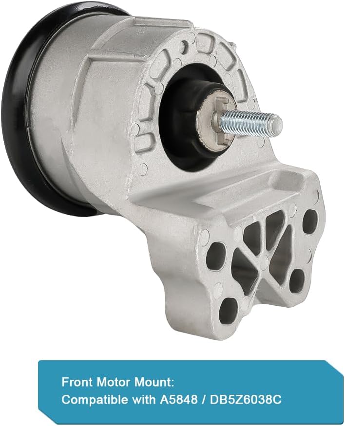 JDMON 4Pcs Engine Motor & Transmission Mount Replacement for Ford Explorer 3.5L Turbo 2013 2014 2015 2016 2017 Compatible with A5848, A5734, A5569, A5568