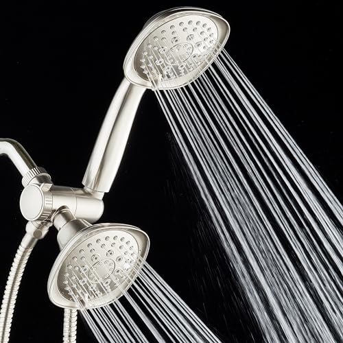 Ducha AquaDance cuadrada con manguera 72 pulgadas miniatura 3