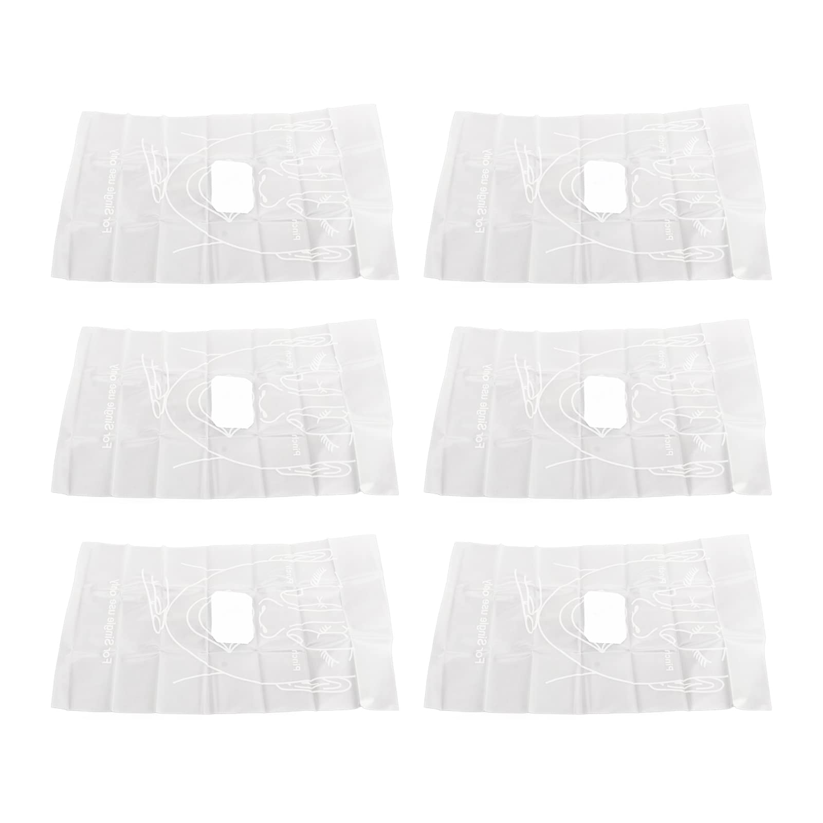 RiToEasysports Cubierta de Reanimación Cardiopulmonar de 50 Piezas, Protección Facial de Emergencia de Barrera de Reanimación Cardiopulmonar Ligera Portátil Bicicletas Y Piezas De Repuesto