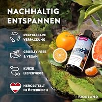 Fjorland Abendsonne Lavendel Saunaaufguss mit Eukalyptus, Rosmarin, Kiefer 100 ml mit BIO Ölen - Natürlicher Saunaduft mit ätherischen Ölen - Sauna Aufgussmittel extra hochdosiert – Ansicht 6