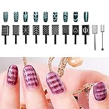 GESUND UND UMWELTFREUNDLICH: Keine giftigen, stechenden chemischen Stoffe verwendet.Wird zusammen mit magnetischem UV-Gel-Nagellack für Katzenaugen verwendet, kann der Chamäleon-Katzenaugeneffekt innerhalb von 5-10 Sekunden erzielt werden