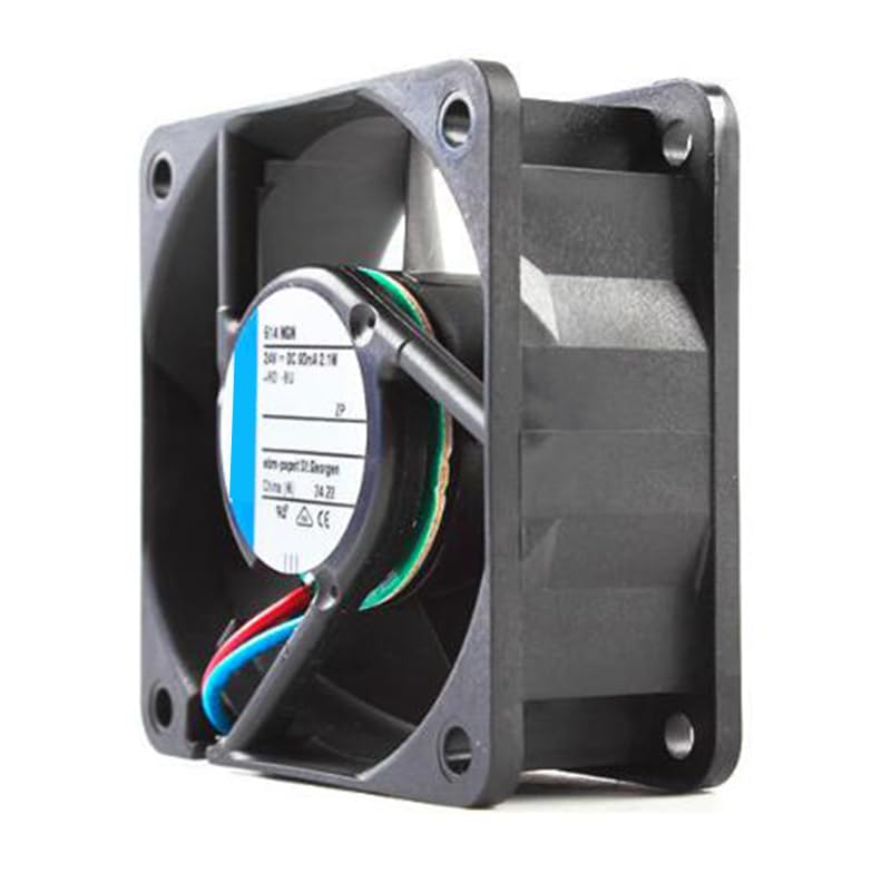 Ventola di raffreddamento inverter 60 mm 614NGN 24V 2.1W 2 fili 60 x 60 x 25 mm