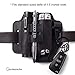 Gentlestache Belt Sheath, Practical EDC Leather Belt Organizer with Multitool Pouch, Flashlight/Pen Holder and Keychain Clip for Men Black