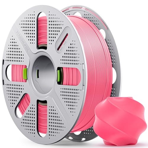 Image of PLA Basic, Pre-Dried Filament with Quick-Swap Reusable Spool 1kg (2.2lbs), 1.75mm 3D Printing Filament, Compatible with Bambu Lab 3D Printers - Pink