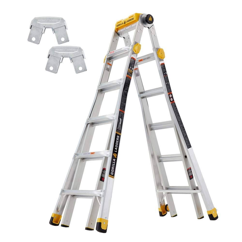 Buy Gorilla Ladders MPXT23+RB2 23 ft. Reach MPX MultiPosition Ladder