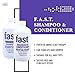 NISIM F.A.S.T Shampoo and Conditioner Set, 33oz
