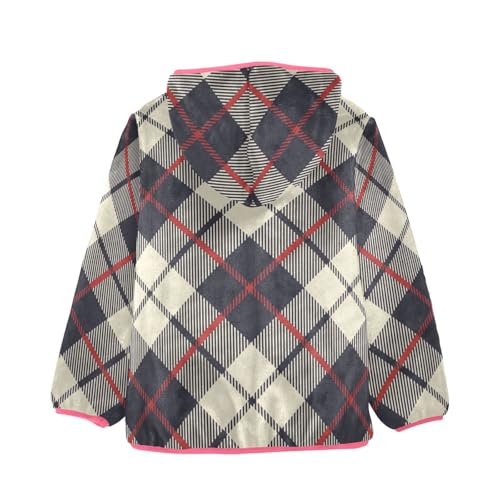 GuoChe Blue Beige Toddler Boy Fleece Jacket2