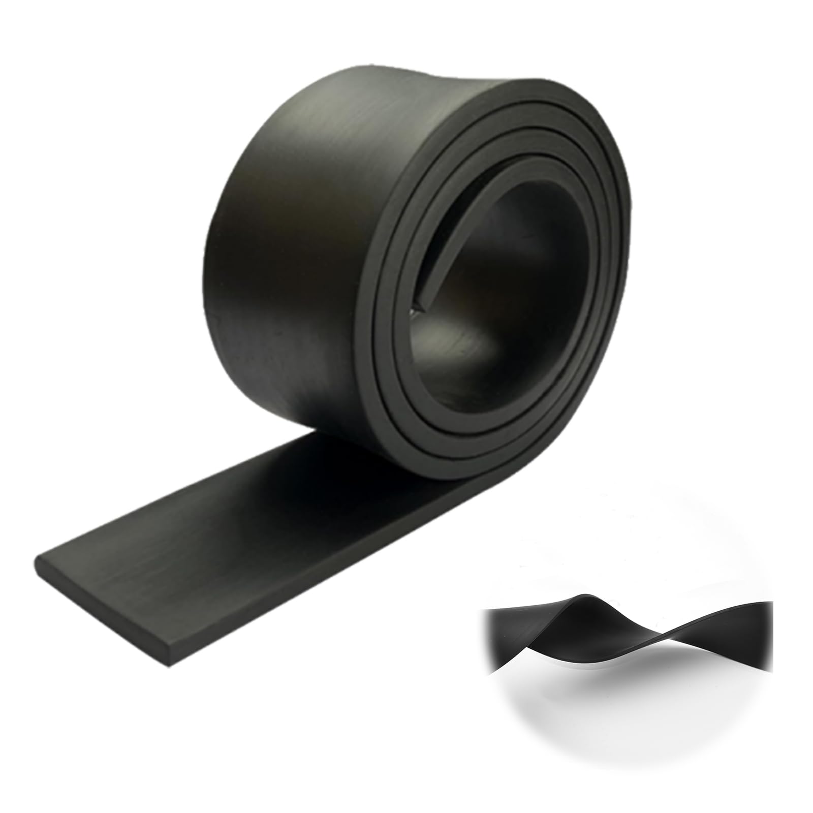 Gumowe paski 3 mm, mata gumowa 5 cm x 1 m, twarda guma do uszczelnienia, izolacja izolacyjna, antypoślizgowe płyty gumowe, do użytku na zewnątrz, do samochodu, listwy gumowe do drzwi, okien, warsztatu