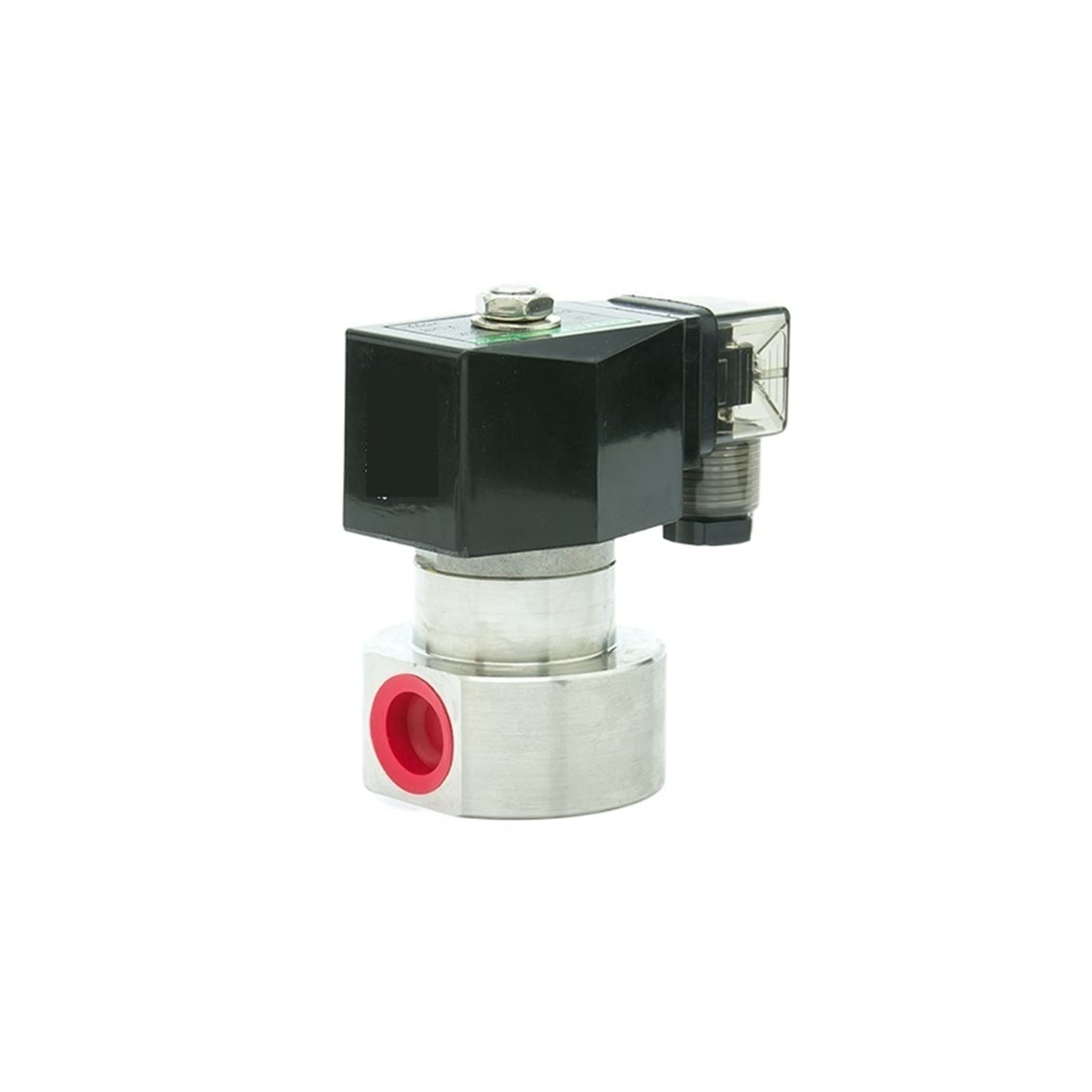1/8 "1/4" Normalerweise schließen Sie Hochdruckmagnetventil 304 Edelstahl DC12V/24V Öffnung 1,2 mm/2mm 200 BAR/100BAR,Effizienter Controller(1/4",12VDC_200 BAR)