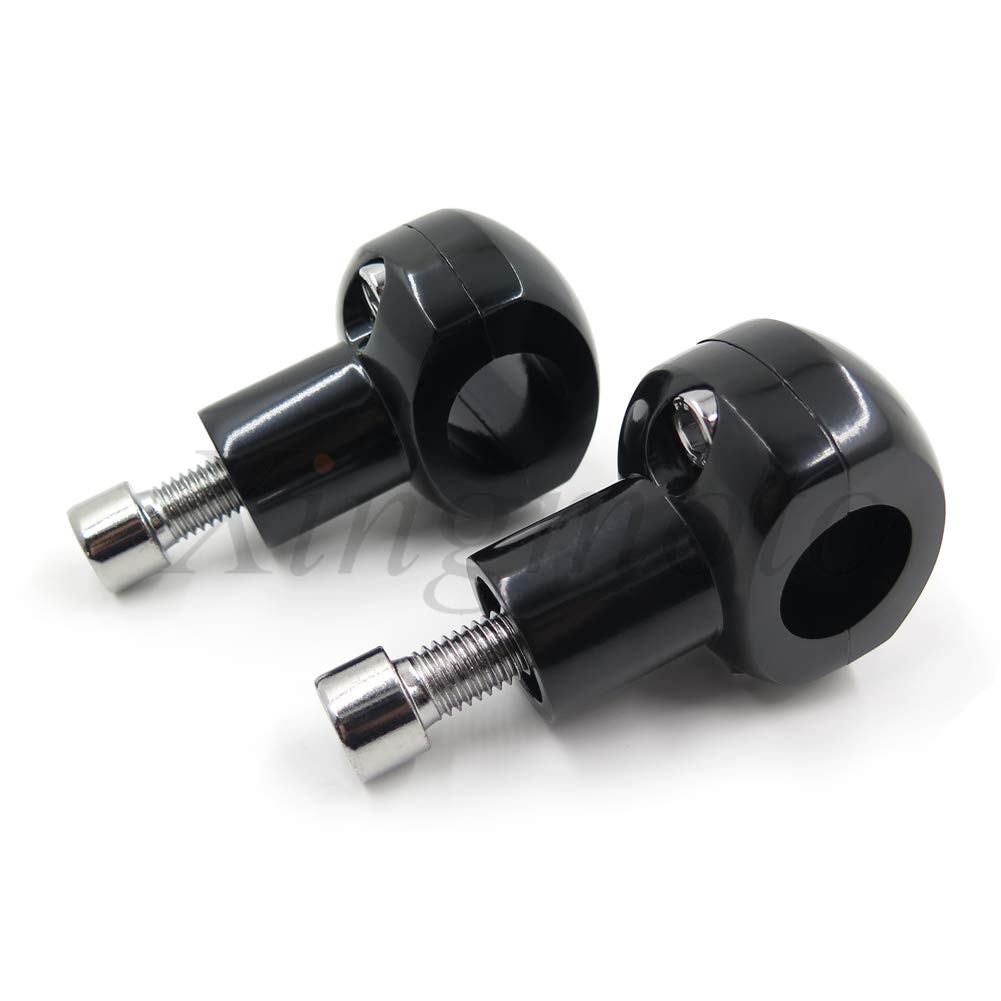 NBX- Motocykl Czarny 25 mm Średnica kierownicy Risers Pasuje do kierownic 1" na Yamaha Kawasaki Ducati Harley-Davidson Cruisers z odpinanymi mocowaniami prętowymi Gwiazda Szosowa Cienie