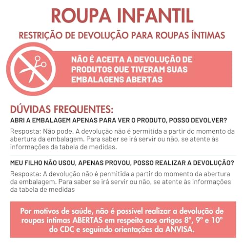 SELENE Top Infantil Biquini Selene Alcinha Listrado UV50+ Secagem Rápida Selene Menina, Vermelho/Bra