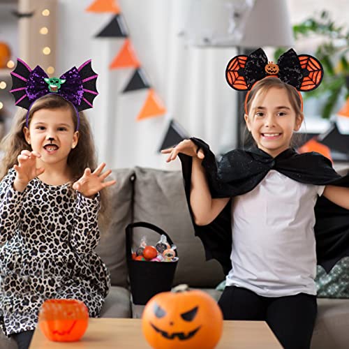 Tocwick 4 PACK Natale orecchie di topo rotonde