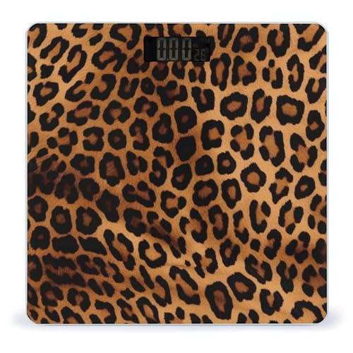 Báscula digital de baño con vidrio templado 10.2 pulg miniatura 1