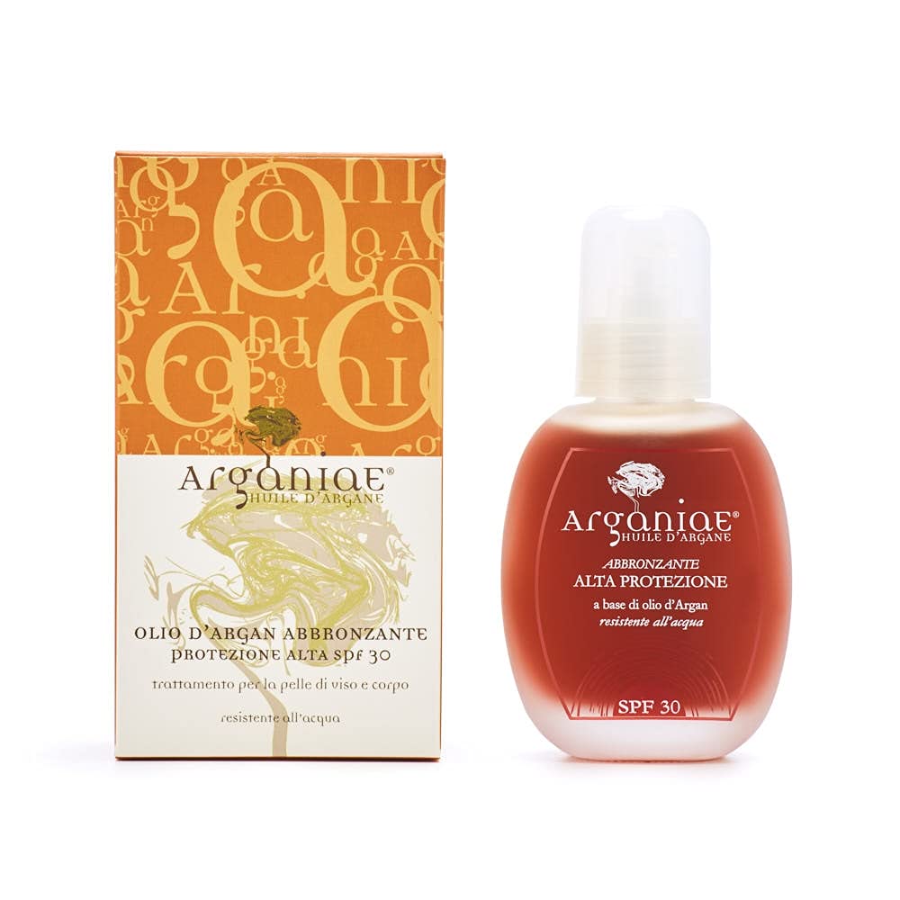 Brązujący Olej Arganowy Spf 30 Wysoka Ochrona - 100