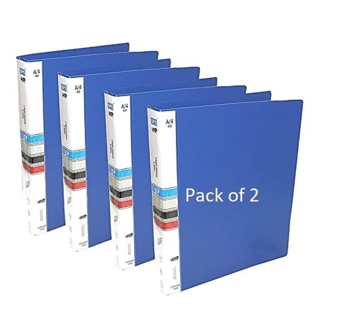 Shining Zon 2D Ring Binder File A4 Size Files for Office Plastic