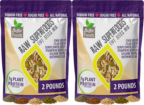 Five Seeds Mix 2-Pack - Raw Vegan Seed Blend